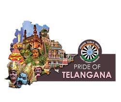 Pride Of Telangana website designed by Dealing with Designs