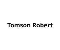 Tomson Robert website designed by Dealing with Designs
